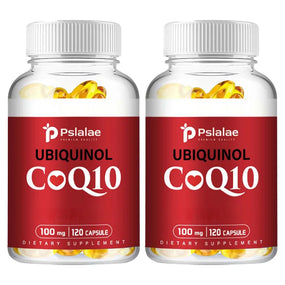 CoQ10 Capsules 100mg - Heart Healthy & Anti-Aging, Cardiovascular & Energy Supplement - 120 Capsules