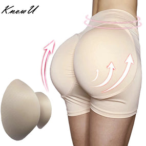 KnowU Crossdresser Fake Ass Butt Lift Shorts Body Shaper Hip Pads Enhancer Shemale Transgender Shape Shifter