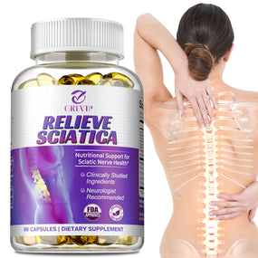 Sciatic Nerve Relief - Alpha Lipoic Acid - Promotes Sciatic Nerve Comfort & Relieves Nerve Pain - 60 Capsules