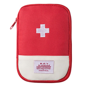 Mini First Aid Pouch Portable Emergency Medicine Storage Bag First Aid Kit Bag for Outdoor Camping Hiking Home Travel Emergency