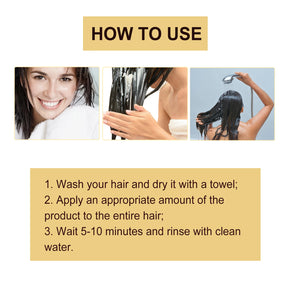 EELHOE 100G Collagen Hair Mask Professional Collagen Formula Nourishing Dry Damaged Hair Strengthening Hydration Anti Frizz
