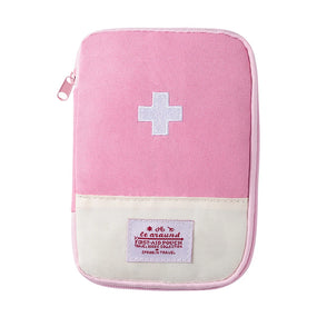 Mini First Aid Pouch Portable Emergency Medicine Storage Bag First Aid Kit Bag for Outdoor Camping Hiking Home Travel Emergency