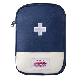 Mini First Aid Pouch Portable Emergency Medicine Storage Bag First Aid Kit Bag for Outdoor Camping Hiking Home Travel Emergency