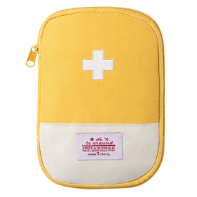 Mini First Aid Pouch Portable Emergency Medicine Storage Bag First Aid Kit Bag for Outdoor Camping Hiking Home Travel Emergency